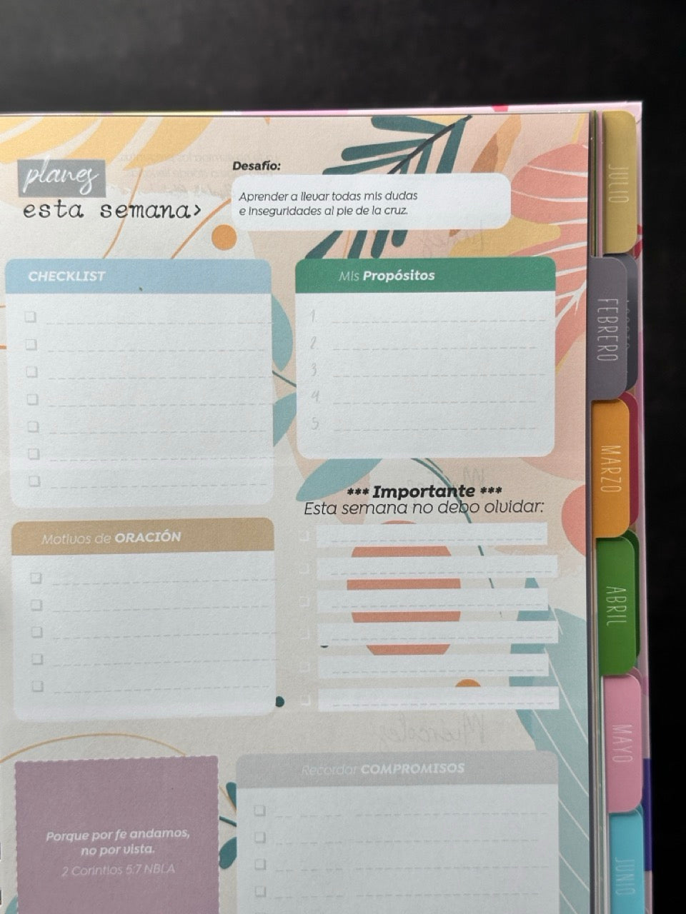 Agenda Planner 2026